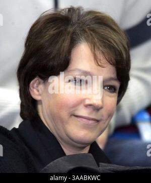 23. April 2007 - Moskau, Russland - der ehemalige russische Präsident Boris Jelzin (1. Februar 1931 C 23. April 2007) ist heute im Alter von 76 Jahren gestorben. Jelzin wurde Russlands erster demokratisch gewählter Präsident der Russischen Föderation, nachdem Michail Gorbatschow im Dezember 1991 als sowjetischer Führer zurücktrat. IM BILD: Tennisturnier ` der Pokal des Kremls 2005`. Tochter Boris Jelzin - TATJANA DYACHENKO. (Kreditbild: © PhotoXpress/ZUMA Press) EINSCHRÄNKUNGEN: NUR Rechte in Nord- und Südamerika Stockfoto